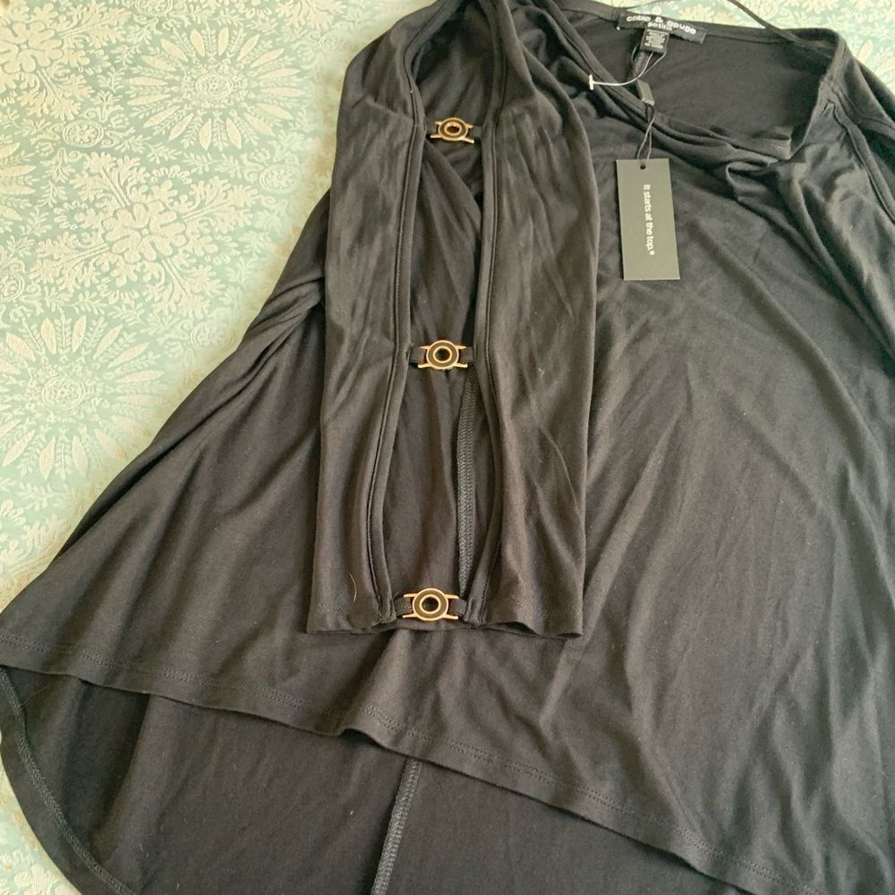 NWT Cable & Gauge open sleeve blouse - Picture 5 of 7